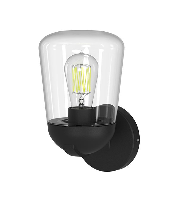 Lampu Dinding Penutup Kaca Atas Datar HR60112