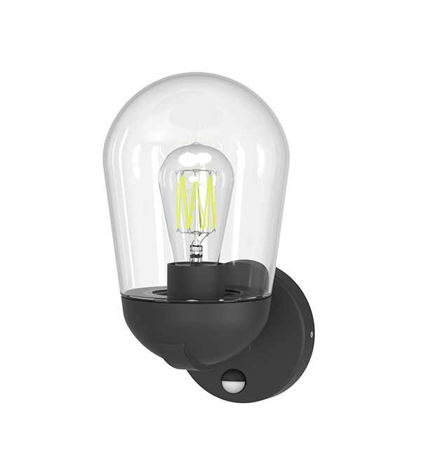 Lampu Dinding Induksi Tudung Kaca Kepala Roket HR60111S Lampu Dinding Induksi Tudung Kaca Kepala Roket HR60111S