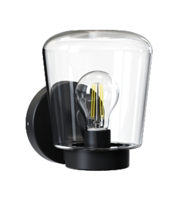 Lampu Dinding Plastik Kaca Atas Datar HR60772 Lampu Dinding Plastik Kaca Atas Datar HR60772