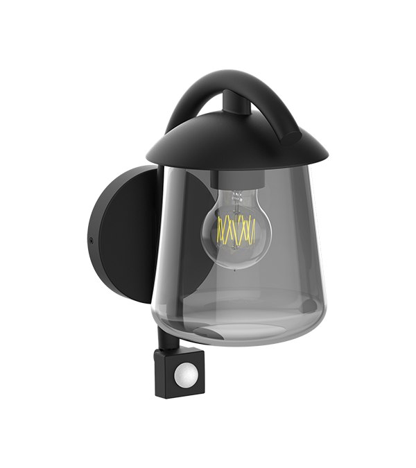 Lampu Dinding Induksi Kaca Atas Datar Bend Parrot HR60673S Lampu Dinding Induksi Kaca Atas Datar Bend Parrot HR60673S