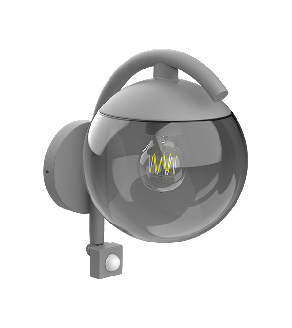Lampu Dinding Induksi Kaca Bulat Parrot Bend HR60671S Lampu Dinding Induksi Kaca Bulat Parrot Bend HR60671S