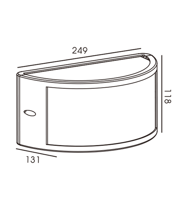 Lampu Dinding Tipe D 2 HR60532 Lampu Dinding Tipe D 2 HR60532