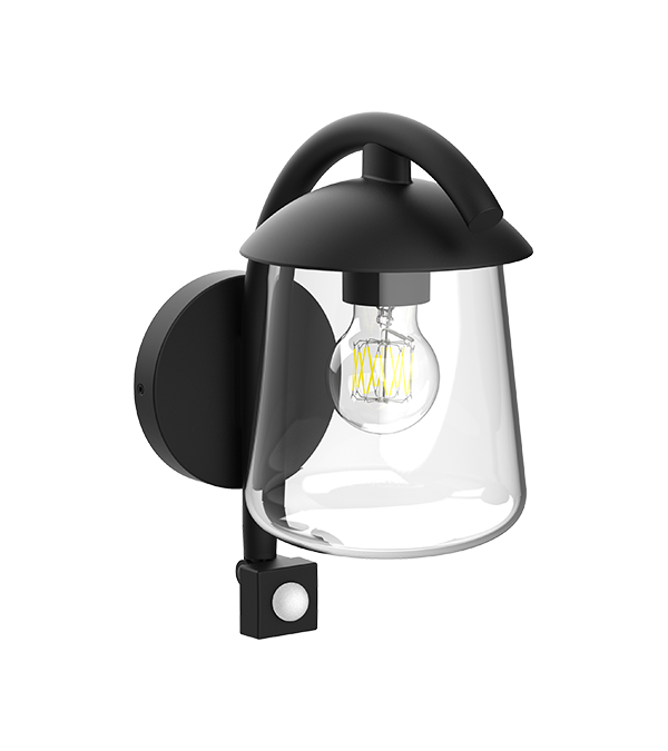 Lampu Dinding Induksi Kaca Atas Datar Bend Parrot HR60673S Lampu Dinding Induksi Kaca Atas Datar Bend Parrot HR60673S