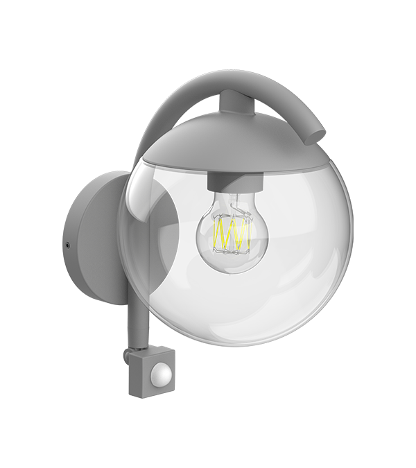 Lampu Dinding Induksi Kaca Bulat Parrot Bend HR60671S Lampu Dinding Induksi Kaca Bulat Parrot Bend HR60671S