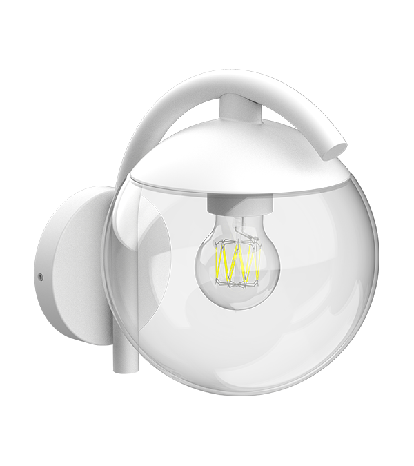 Lampu Dinding Kaca Bulat Parrot Bend HR60671 Lampu Dinding Kaca Bulat Parrot Bend HR60671