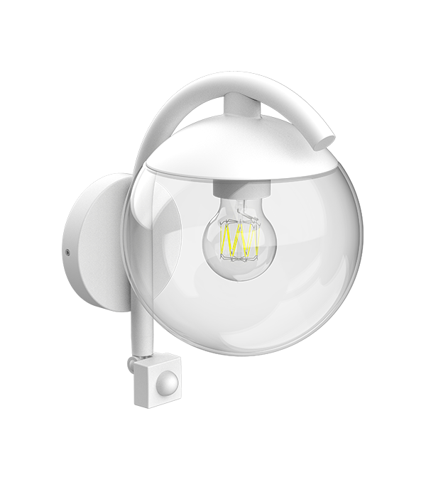 Lampu Dinding Induksi Kaca Bulat Parrot Bend HR60671S Lampu Dinding Induksi Kaca Bulat Parrot Bend HR60671S