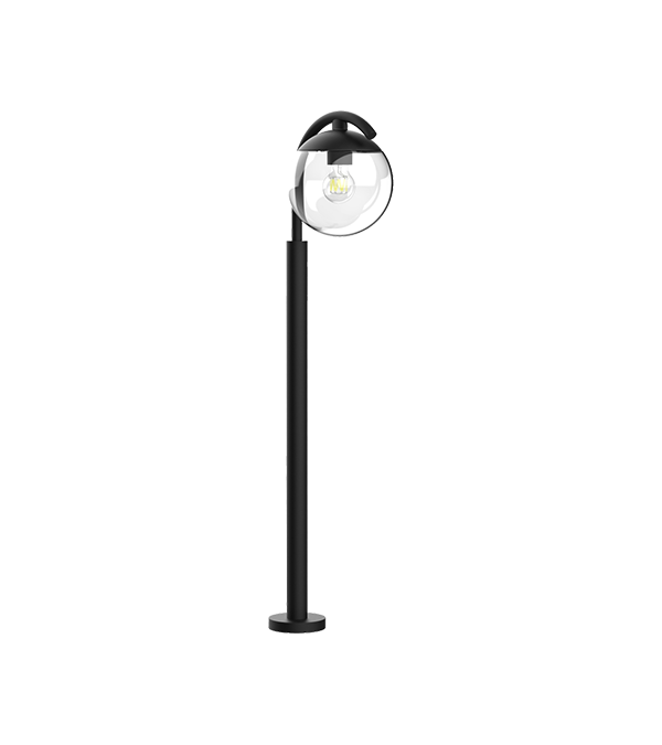 Lampu Taman Kaca Bulat Parrot HR60691-800 Lampu Taman Kaca Bulat Parrot HR60691-800