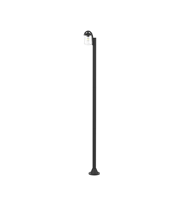 Lampu Taman Flat Top Kepala Tunggal HR60702 Lampu Taman Flat Top Kepala Tunggal HR60702
