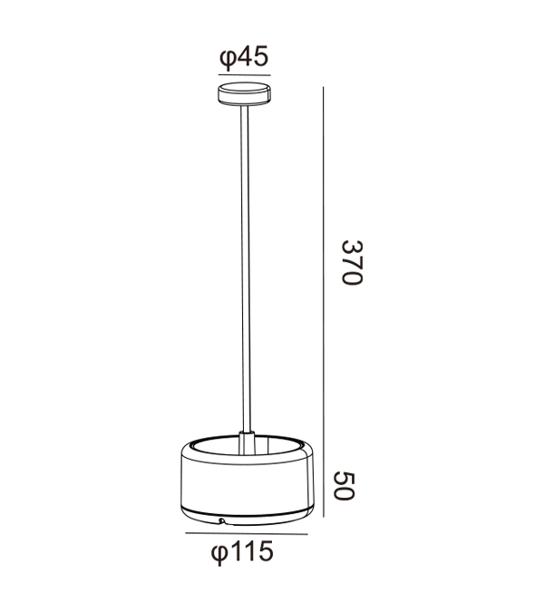 Lampu Isi Ulang Pot Bunga HR95031 Lampu Isi Ulang Pot Bunga HR95031