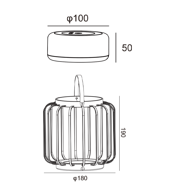 Lampu Pengisian Lentera Berongga HR95016 Lampu Pengisian Lentera Berongga HR95016