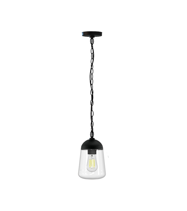 Lampu Gantung Kaca Langit-Langit Datar HR60114 Lampu Gantung Kaca Langit-Langit Datar HR60114