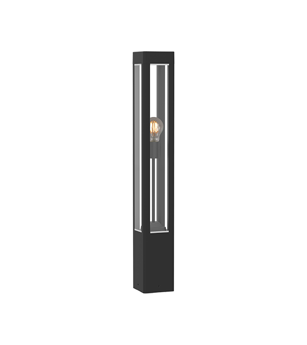 Lampu Taman Kaca Bermata Empat Sisi HR60041-800 Lampu Taman Kaca Bermata Empat Sisi HR60041-800