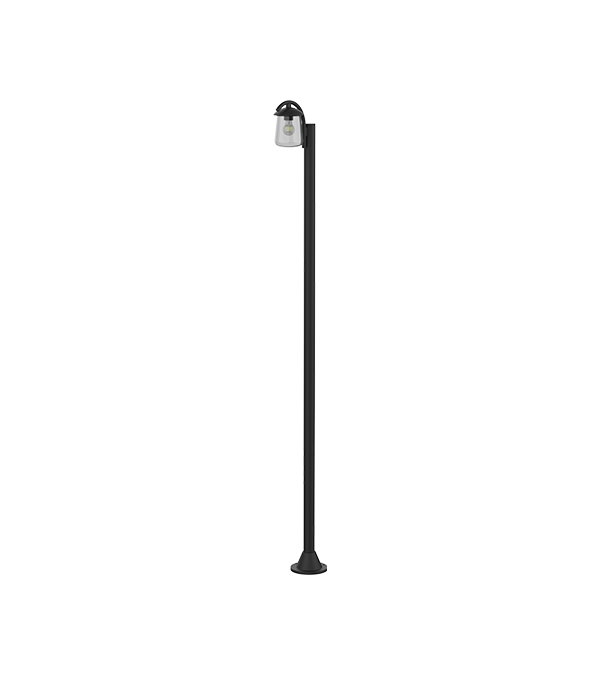 Lampu Taman Flat Top Kepala Tunggal HR60702 Lampu Taman Flat Top Kepala Tunggal HR60702